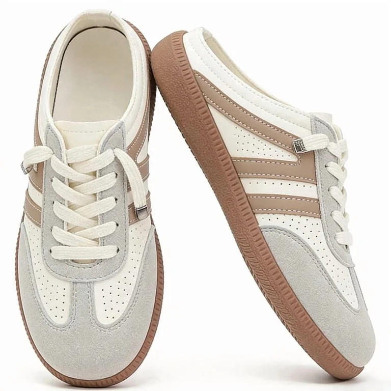 BERANMEY Women's Casual Slip-On Sneakers Comfortable Mules with Cushioned Sole for Daily Wear Sty... | Walmart (US)
