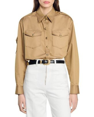 Sandro Martin Blouse  | Bloomingdale's Women | Bloomingdale's (US)