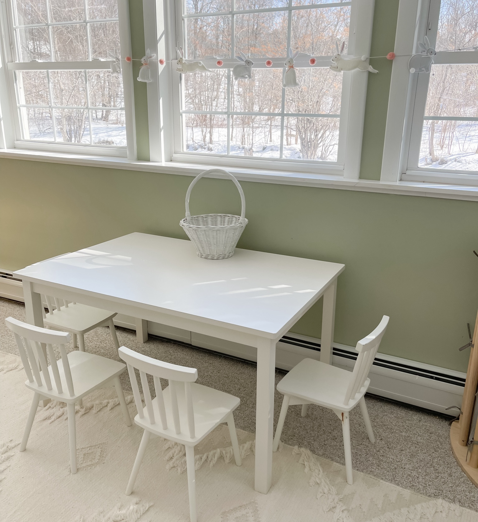 Easter garland and play table 🐰

#LTKfamily #LTKkids #LTKSeasonal