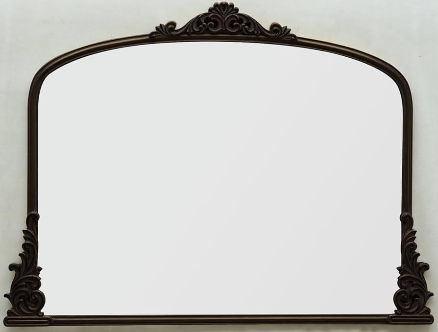 Hobby Lobby Rustic Distressed Metal Wall Mirror, Dark Bronze Finish, Horizontal Display, MDF Back... | Amazon (US)