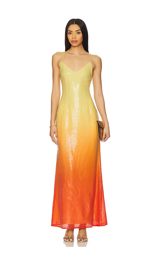 Runaway The Label Niyah Maxi Dress in Yellow. Size S. Also in XS. | Revolve Clothing (Global)