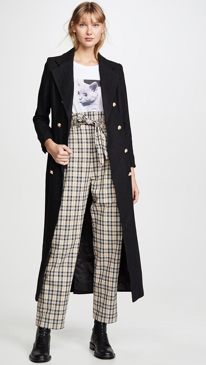 Donatella Long Coat | Shopbop