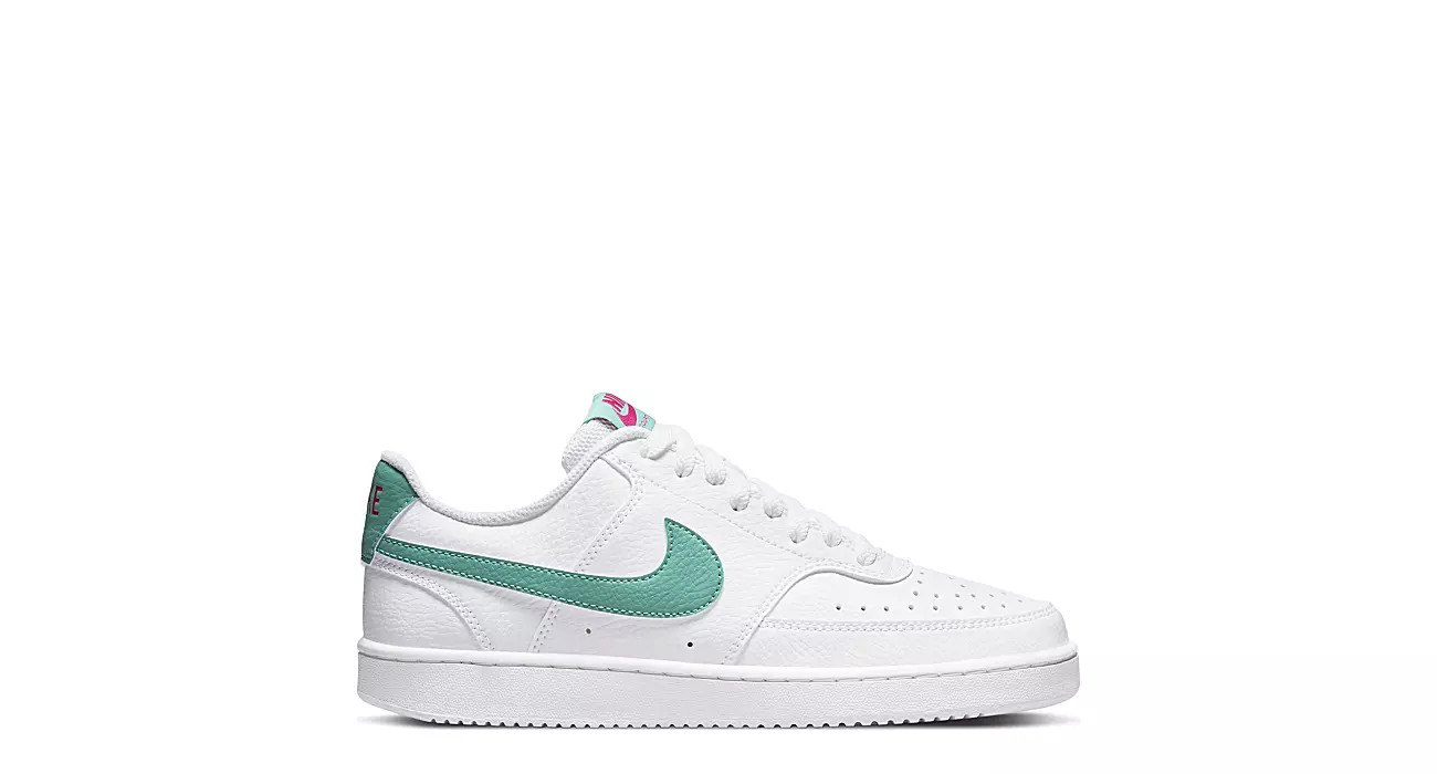 Nike Womens Court Vision Low Sneaker - White | Rack Room Shoes
