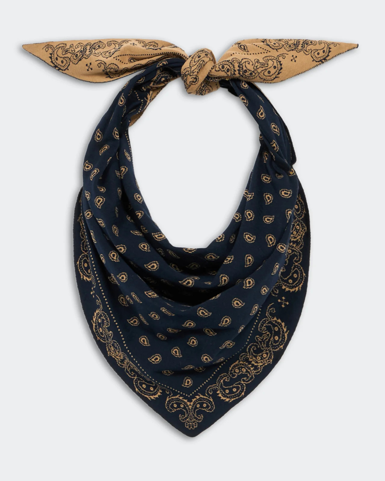 The Wild Rag - Navy/Camel | Guest In Residence