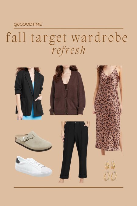Fall wardrobe refresh at target 