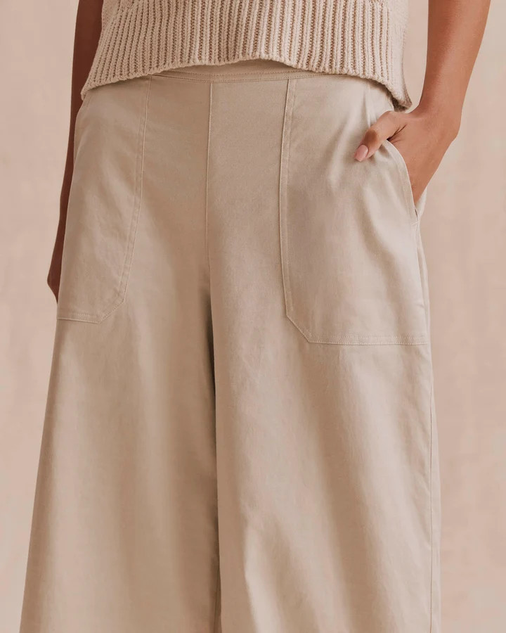 Angie Texture Slub Pant | Splendid