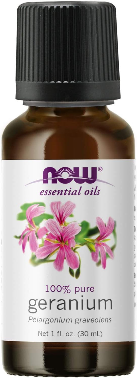NOW Essential Oils, Geranium Oil, Soothing Aromatherapy Scent, Steam Distilled, 100% Pure, Vegan,... | Amazon (US)