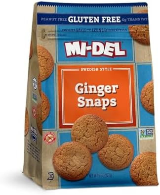 Midel, Ginger Snaps Gluten-Free, 8 Ounce | Amazon (US)
