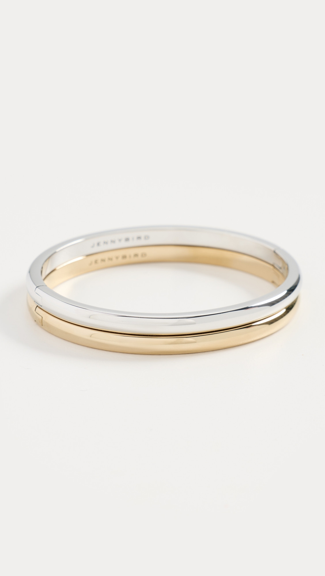 JENNY BIRD Remi Bangle Bundle Two Tone One Size | Shopbop