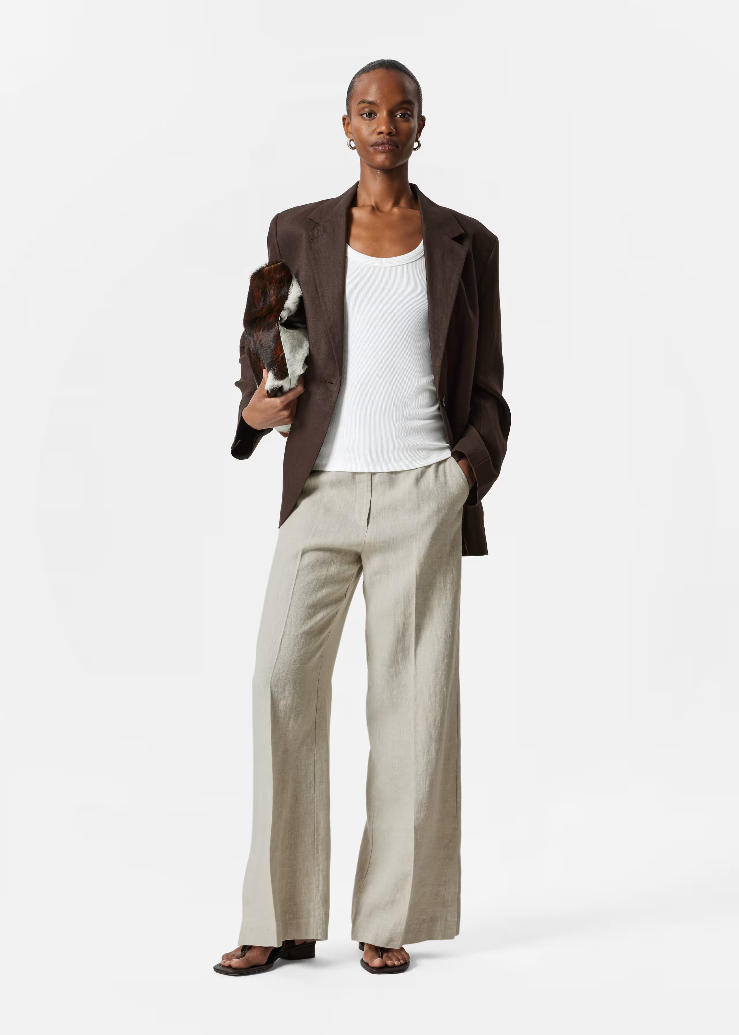 Tailored Linen Trousers | & Other Stories UK