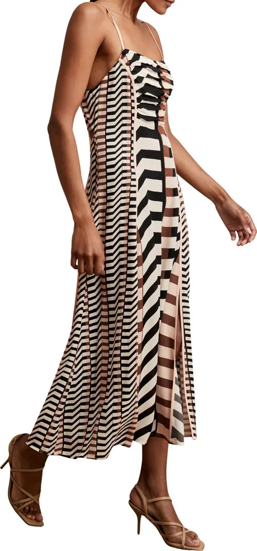 Georgie Stripe Midi Dress | Nordstrom
