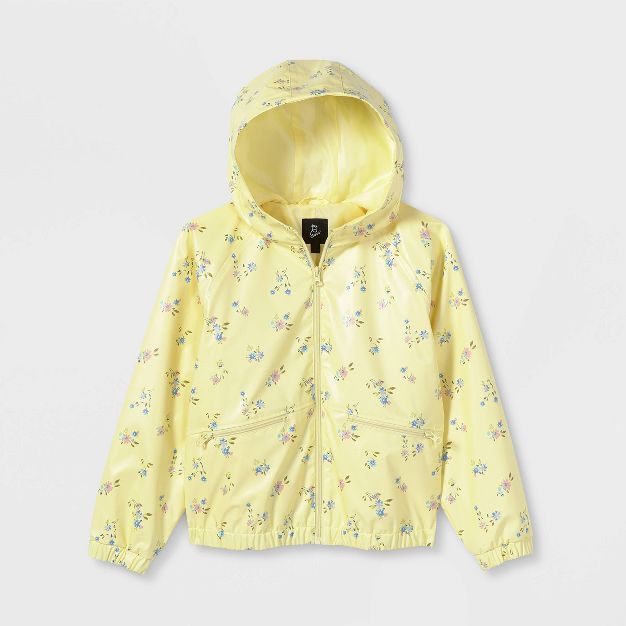 Girls' Hooded Rain Jacket - art class™ | Target