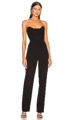 NBD Conner Jumpsuit in Black from Revolve.com | Revolve Clothing (Global)