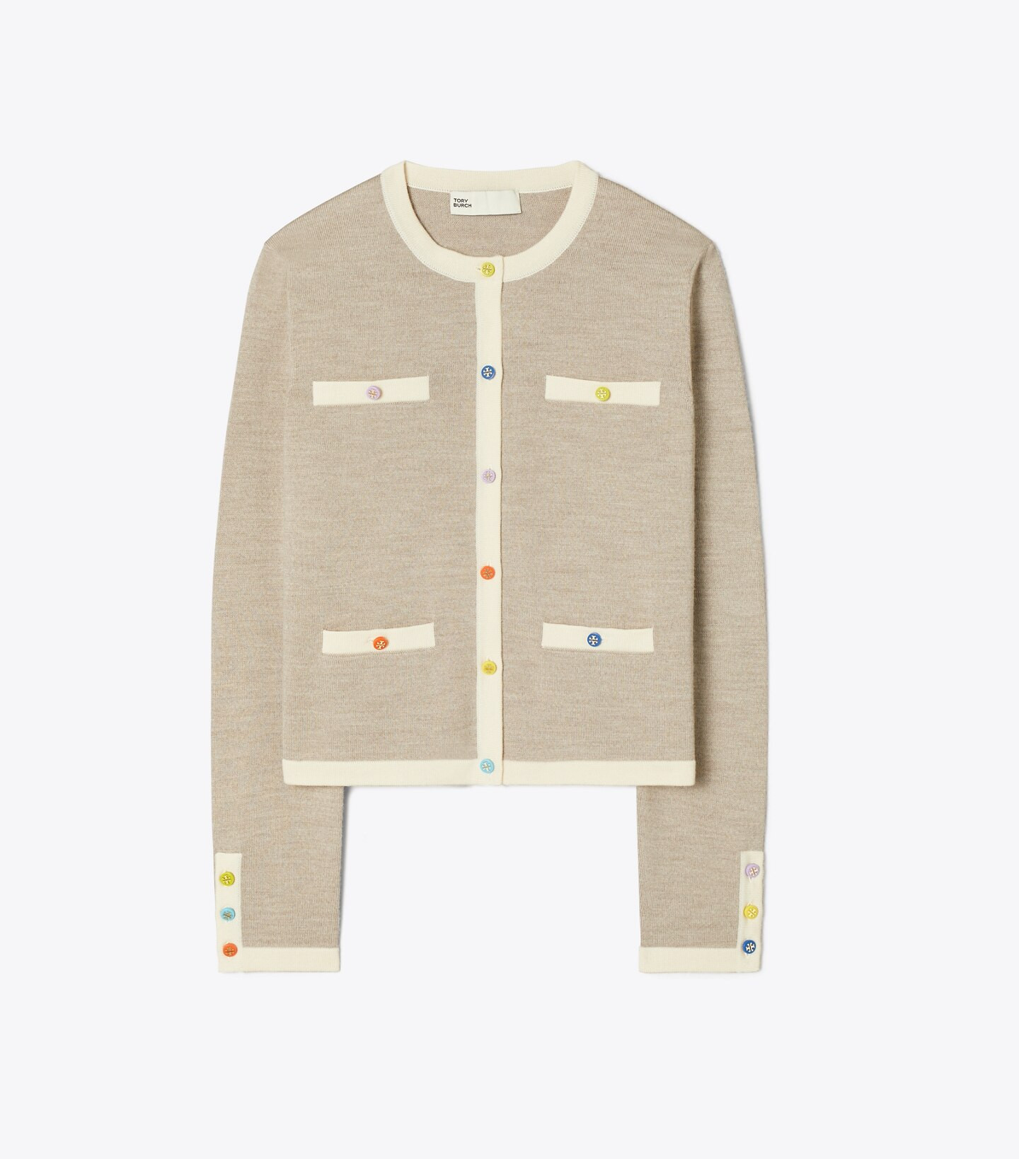 Cropped Kendra Cardigan: Women's Designer Sweaters | Tory Burch | Tory Burch (US)