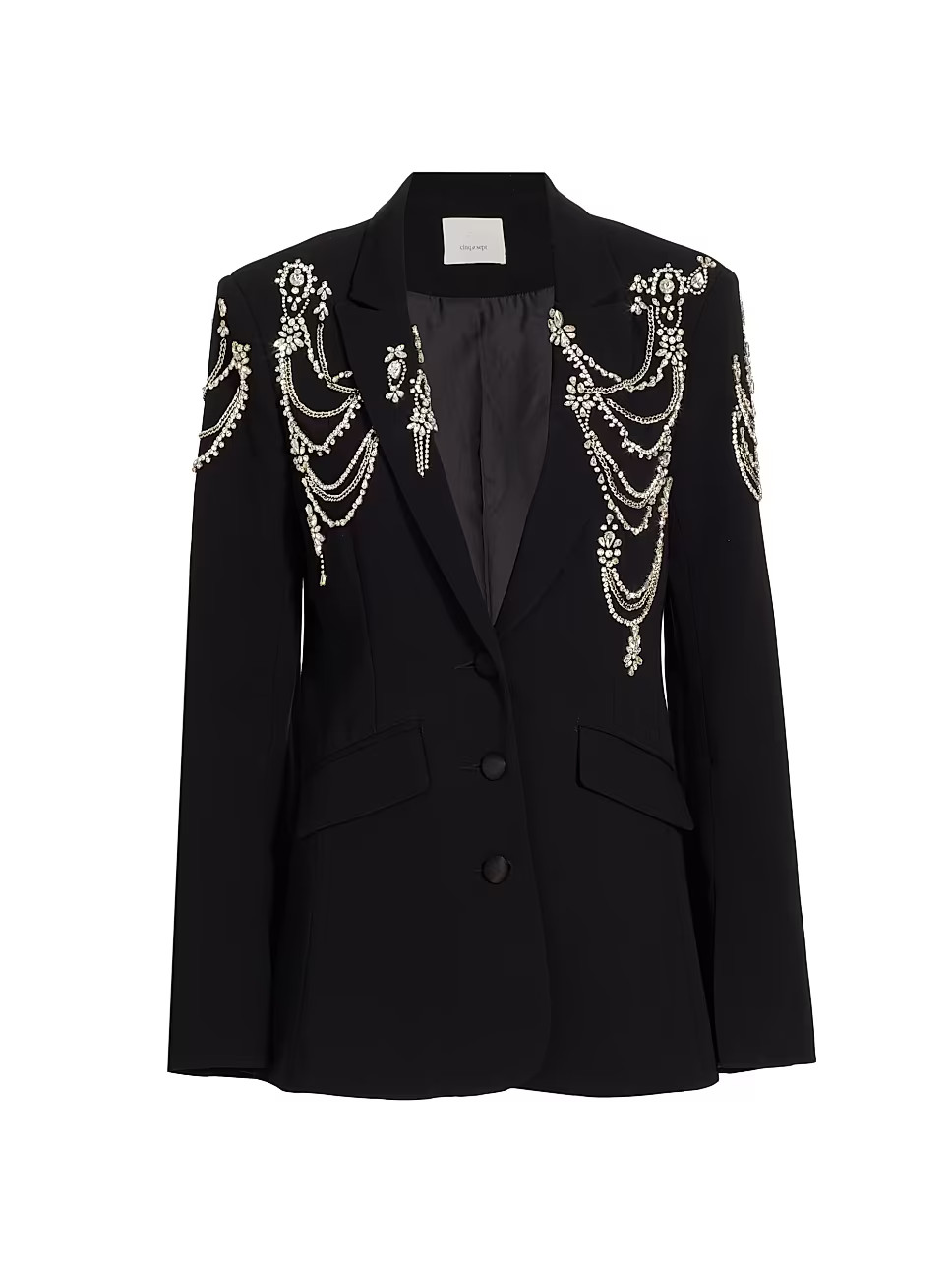 Cheyenne Rhinestone Chain Blazer | Saks Fifth Avenue
