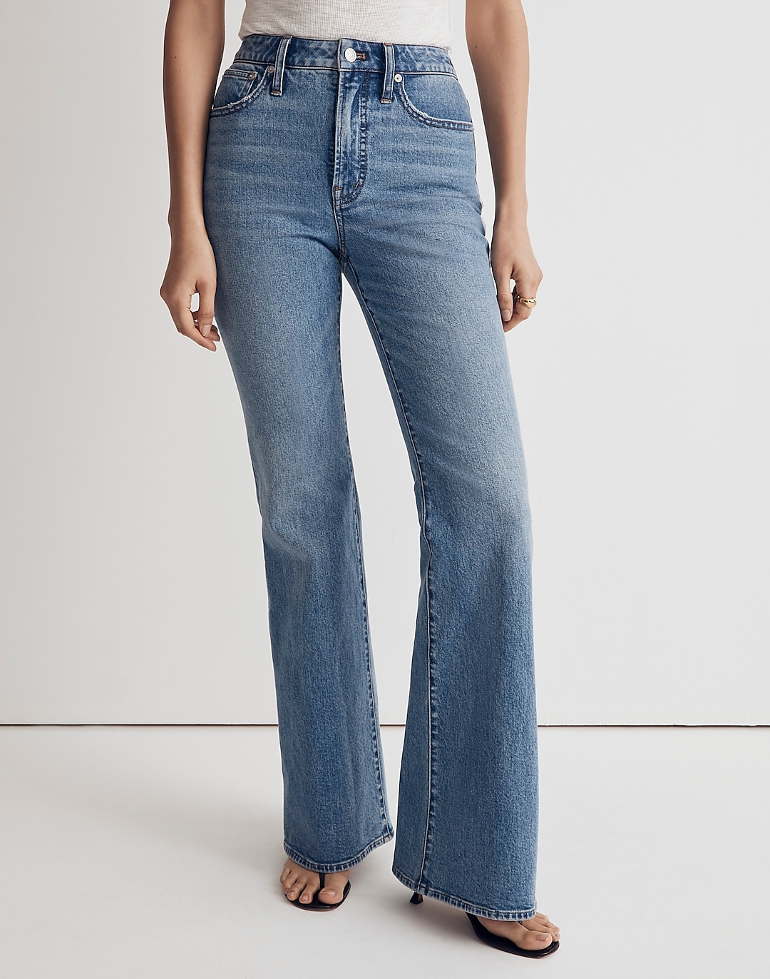 The Perfect Vintage Flare Jean in Tarlow Wash | Madewell