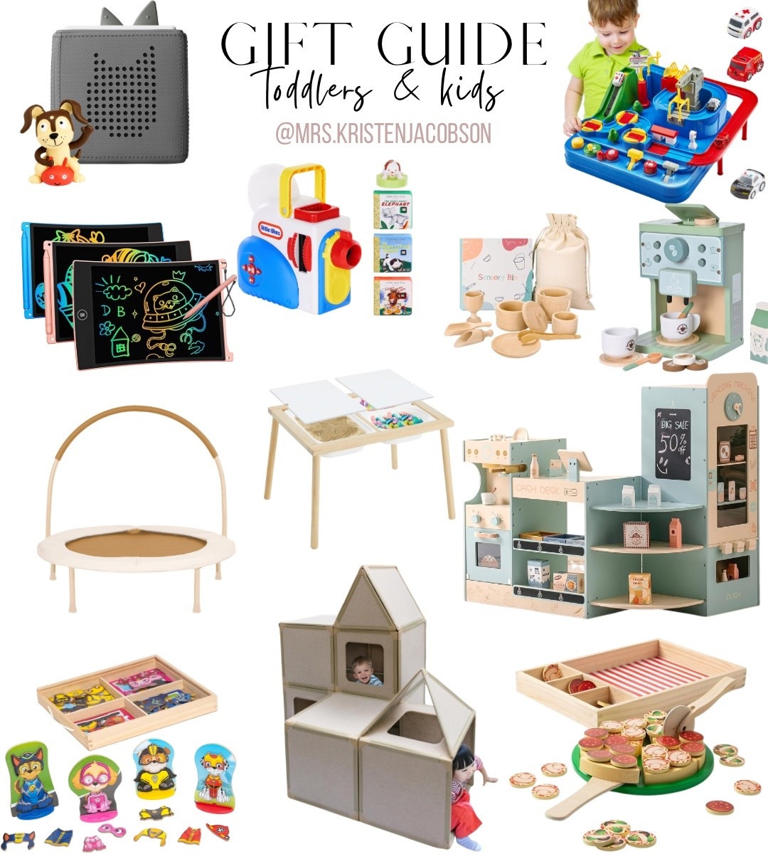 Gift guide, holiday gift guide, Christmas gift guide, gift guide for kids, gift guide for toddlers, toddler gift guide, kids gift guide, toddler gifts, kids gifts, boy gifts, girl gifts 

#giftguide #toddlergiftguide #kidsgiftguide #holidaygiftguide #christmasgiftguide #kidsgifts #toddlergifts 

#LTKHoliday #LTKKids #LTKGiftGuide