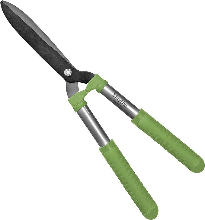 Martha Stewart MTS-LH2GS Long Handle Steel 2-Inch Garden Hedge Shears with Non-Stick Blades | Amazon (US)