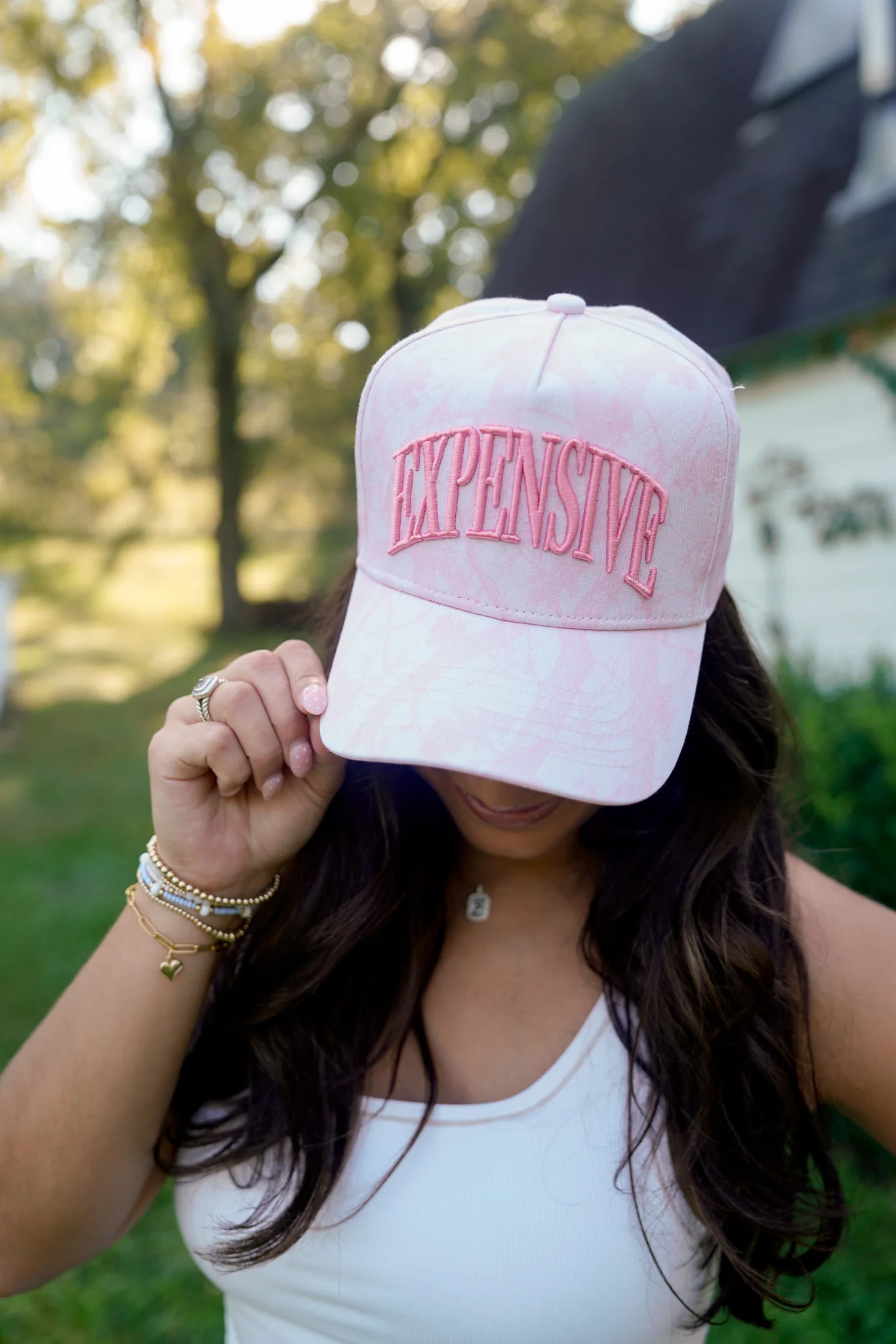 Expensive - Pink Camo Trucker Hat | KenzKustomz