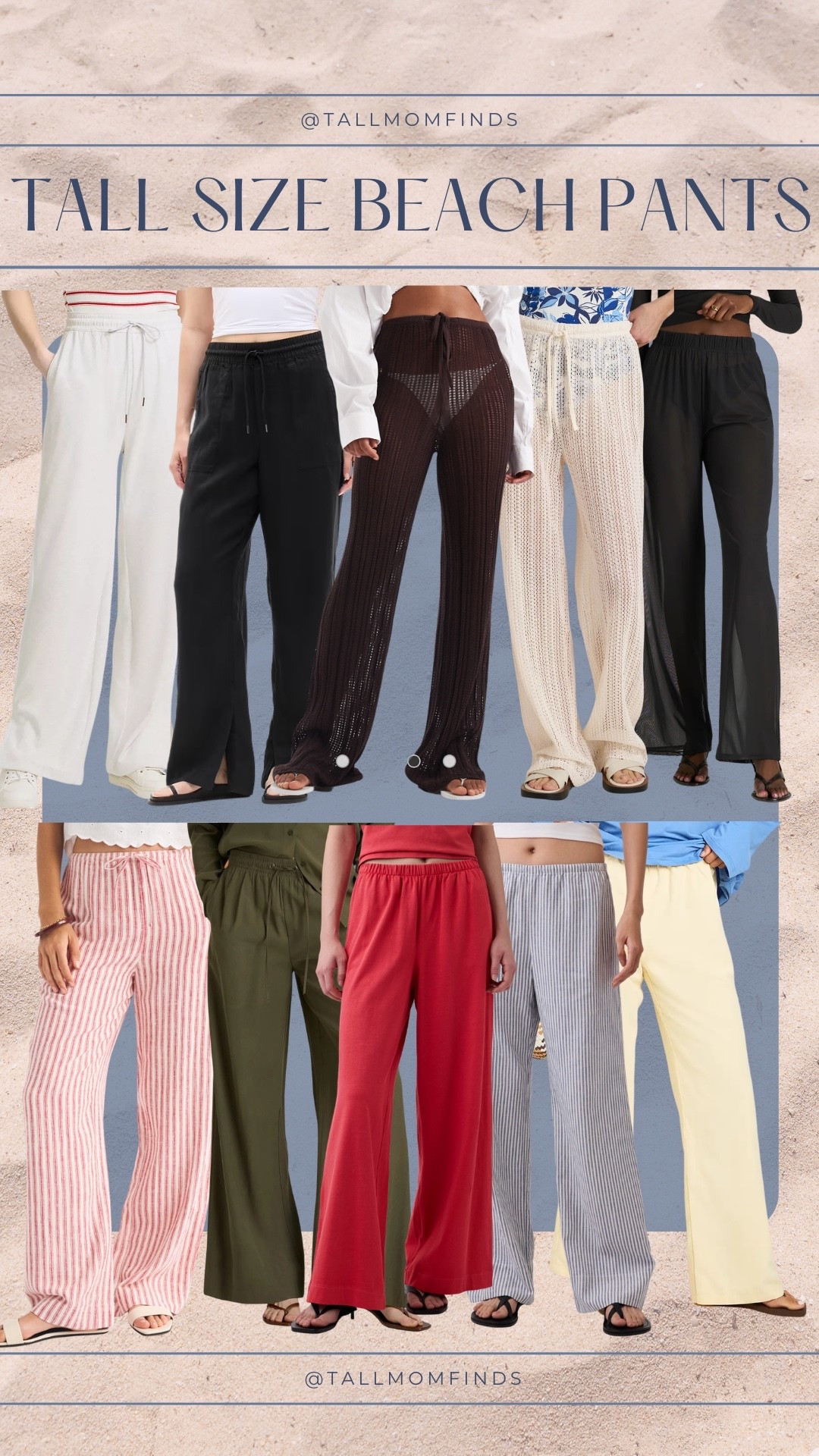 tall beach pants, tall vacation outfits, tall resort wear, tall summer pants, long inseam pants, beach vacation style, tall girl fashion, tall linen pants, coastal outfits, tall women clothing

#LTKSwim #LTKTall #LTKSeasonal