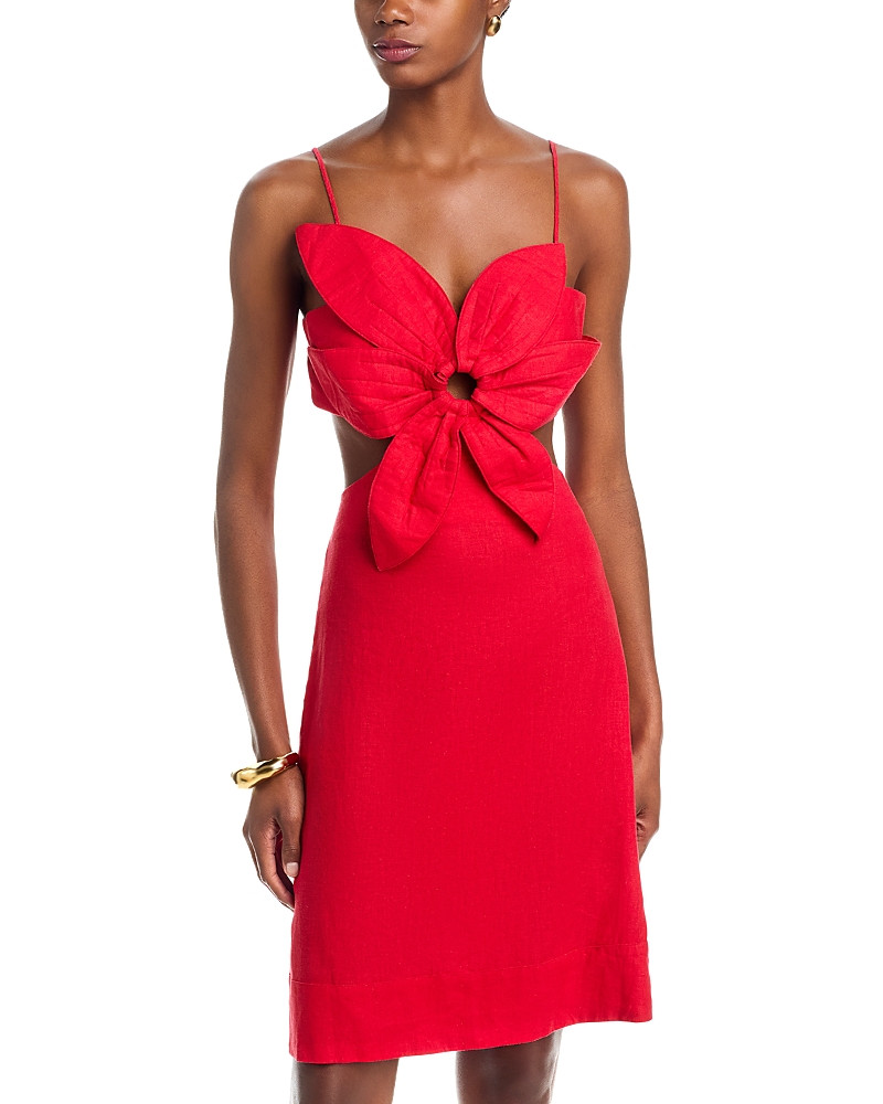 Farm Rio Red Flower Mini Dress | Bloomingdale's (US)