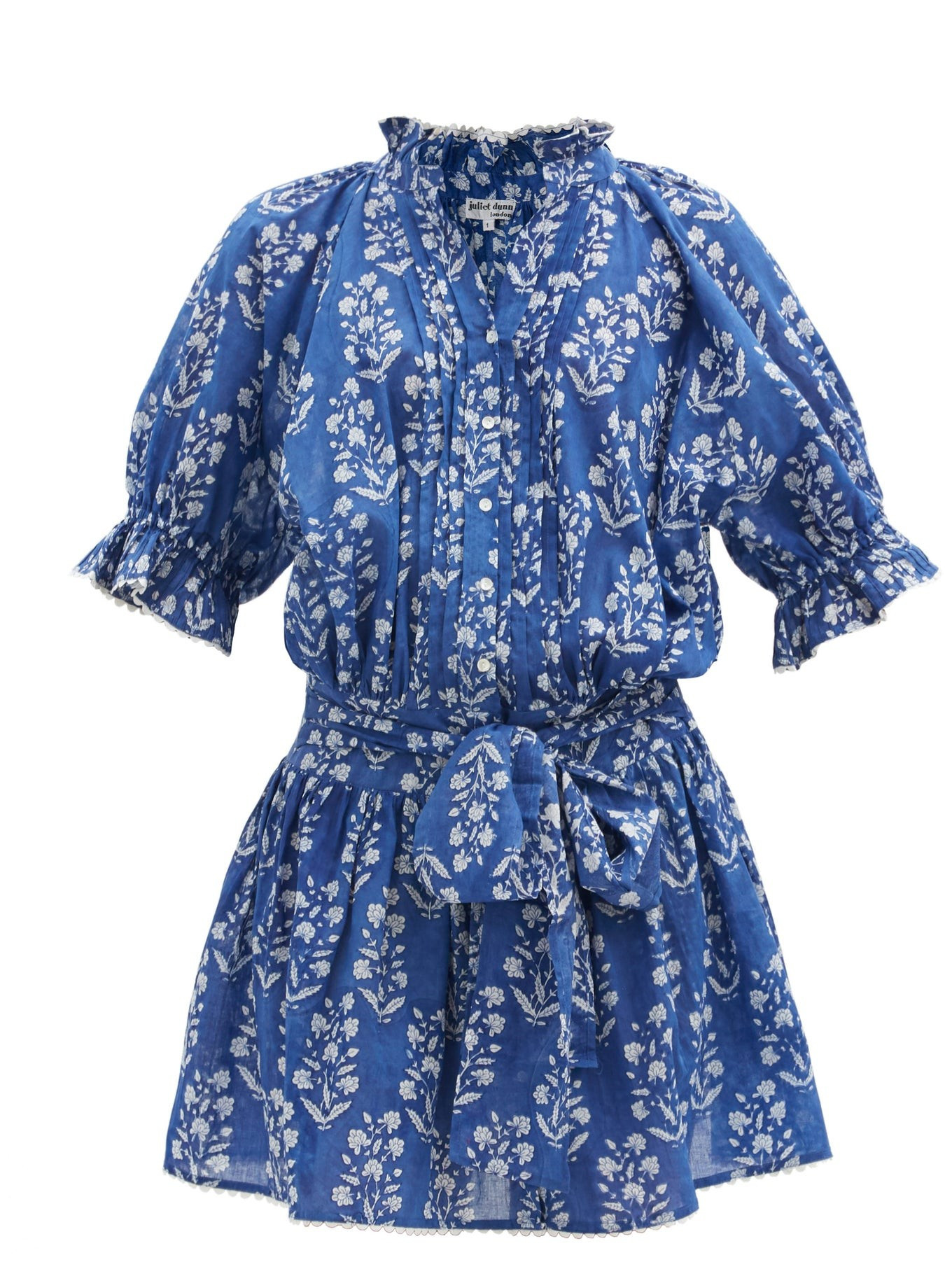 Floral-print cotton-voile dress | Juliet Dunn | Matches (US)