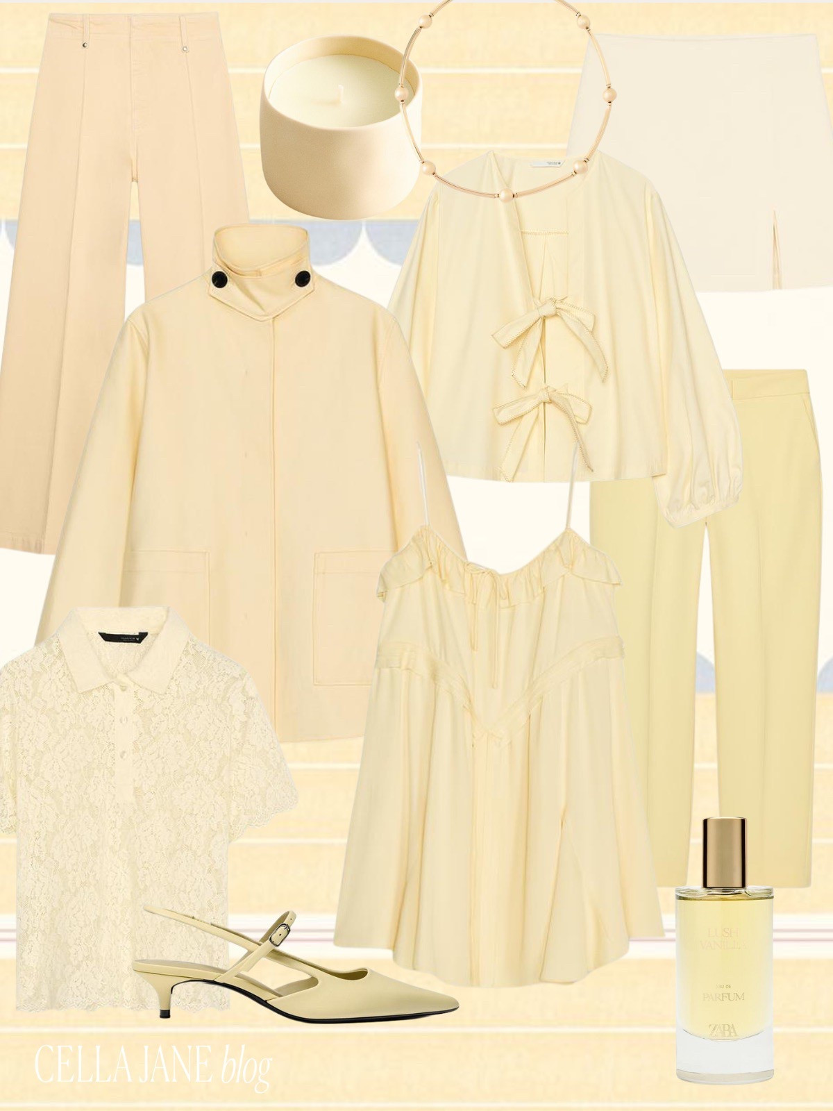Shop the butter yellow trend at @zara from dresses to lace button ups to home decor! 


#LTKSeasonal #LTKStyleTip