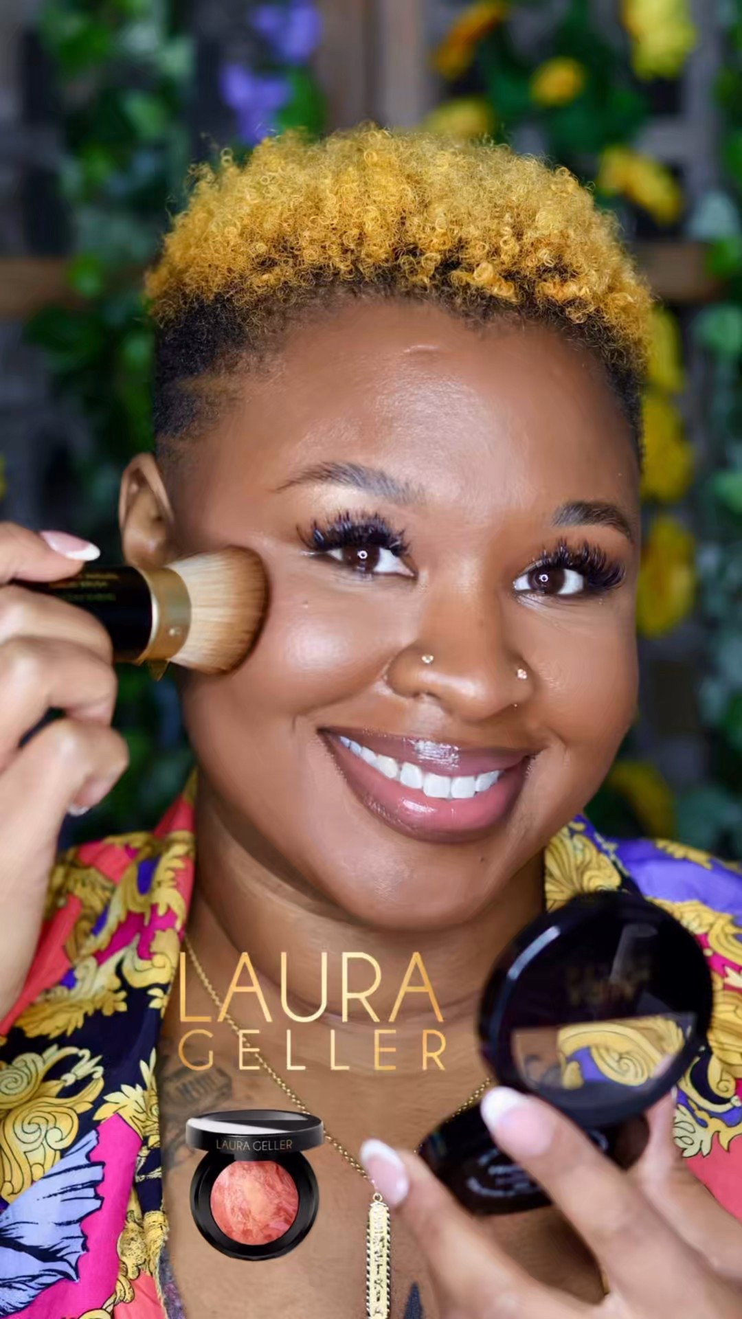 Instant glow ✨ Using Laura Geller Baked Blush-n-Brighten Marbleized Blush in Tropic Hues/applied with Laura Geller Retractable Angled Kabuki Brush. 

#LTKselfcare #LTKBeauty