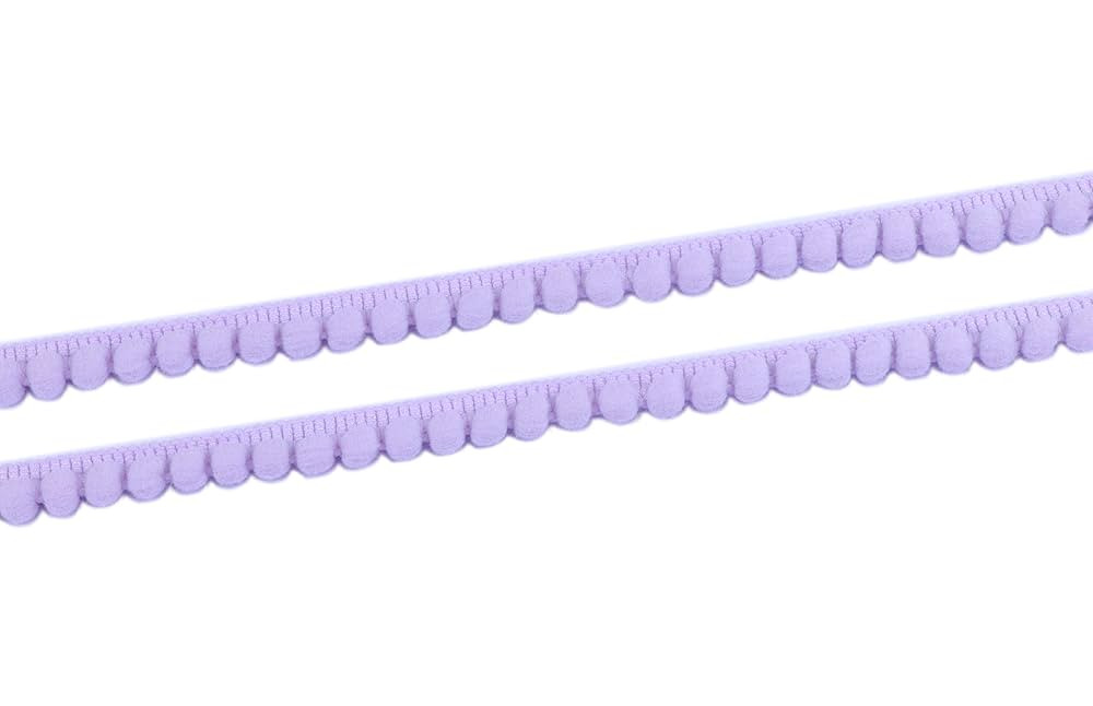 YYCRAFT 20 Yards 3/8" Wide Tiny Pom Pom Ball Fringe Trim DIY Craft Sewing Accessory for Home Curt... | Amazon (US)