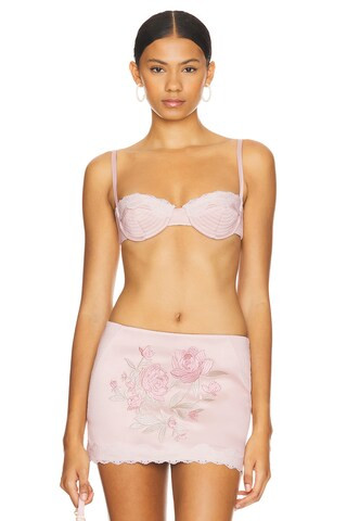 LOBA Rosa Bra Top in Blush from Revolve.com | Revolve Clothing (Global)