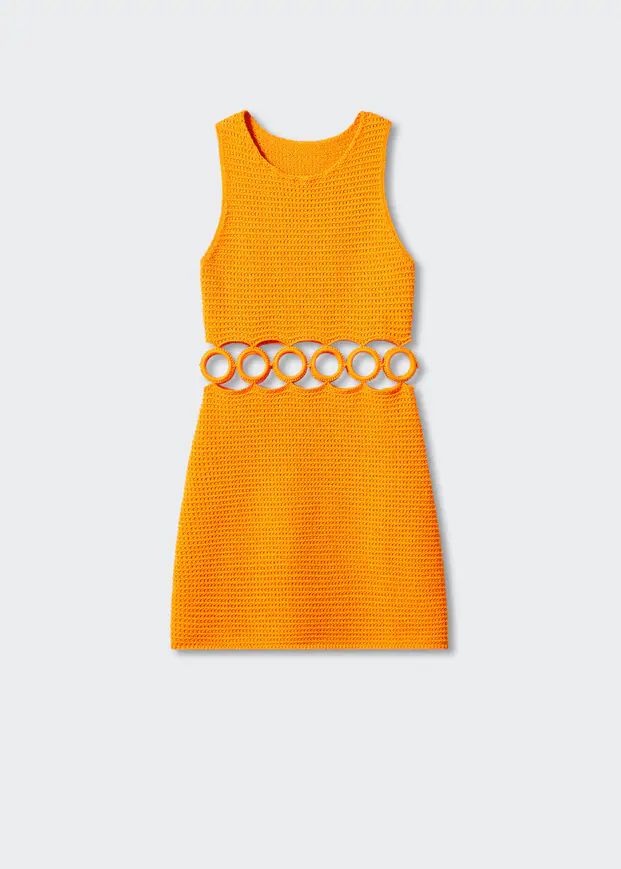 Hoops crochet dress | MANGO (US)