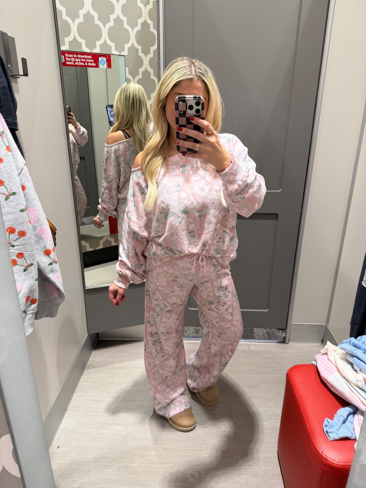 New pink camo matching set at target! 
Size m
Ugg clogs tts

#LTKFindsUnder100 #LTKFindsUnder50 #LTKootd