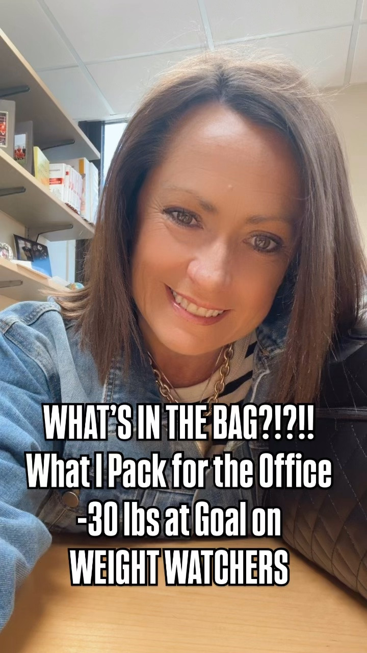 What’s in the bag?!?!  Here’s what I packed for the office!!

Breakfast:
Protein Pancakes - 0 Points
2 Tablespoons SF Syrup - 1 Point

Lunch:
2/3 Cup Stir Fried Shrimp and Spinach - 4 Points

Snack:
Mini Kind Bar- 3 Points

Dinner:
Chicken Club - 5 Points
6 Potato Chips - 1 Point
Pickle Spears - 0 Points 

Enjoy!!

Xo, Mindy

#LTKOver40 #LTKfitnessgoals #LTKfoodie