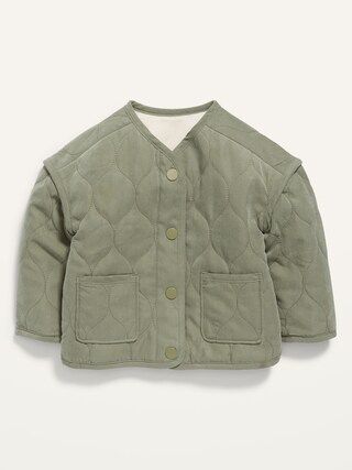 Quilted Snap-Front Jacket for Baby | Old Navy (US)
