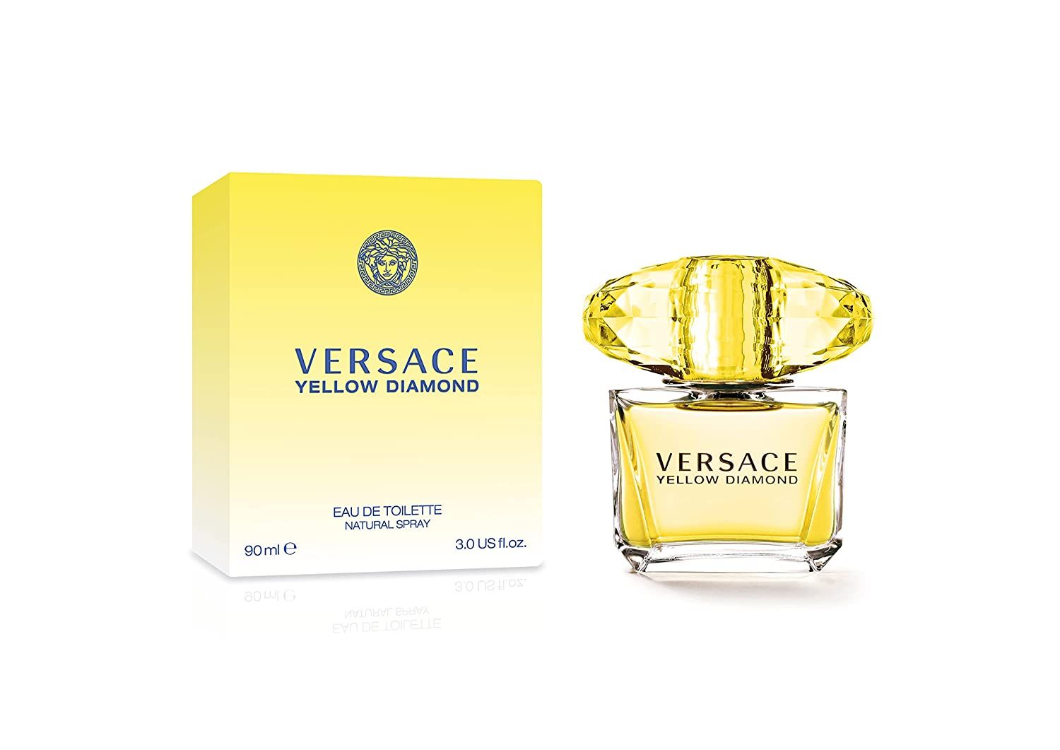 Versace Diamond Eau De Toilette Spray, Yellow, 3 Fl Oz | Amazon (US)