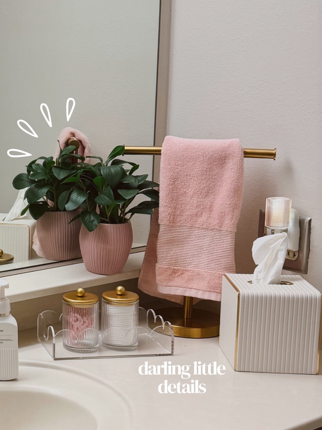 Bathroom details ✨🌸

#LTKgrwm #LTKselfcare #LTKHome