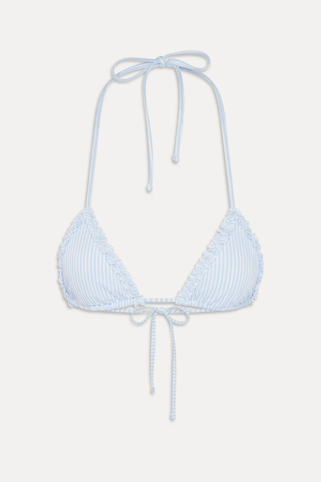 Nick Ruffle Triangle Bikini Top | Frankies Bikinis