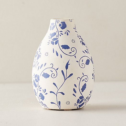 Floral Ceramic Bud Vase | Terrain