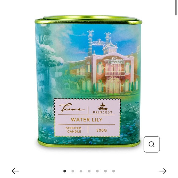 NWT DISNEY PRINCESS HOME COLLECTION 11-OUNCE SCENTED TEA TIN CANDLE | TIANA | Poshmark