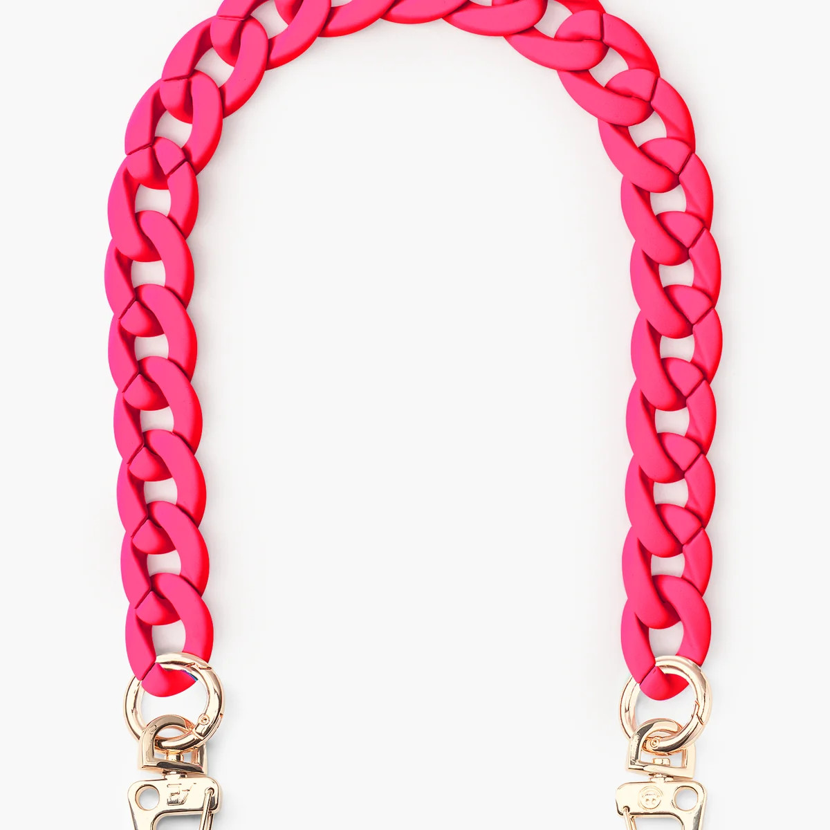 Neon Pink Chunky Phone Chain | The Caep