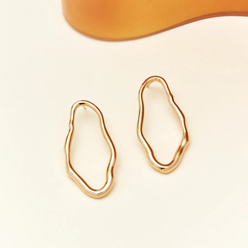 Pernielle Earrings Gold | Mignonne Gavigan