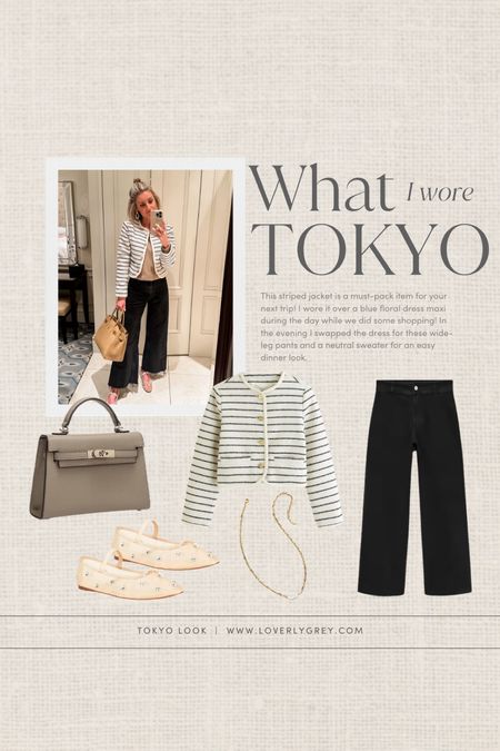 Loverly Grey what I wore in Tokyo. I love these Mango wide leg pants, I just ordered them in white. These Abercrombie sweaters are perfect for layering! 

#LTKtravel #LTKstyletip #LTKSeasonal