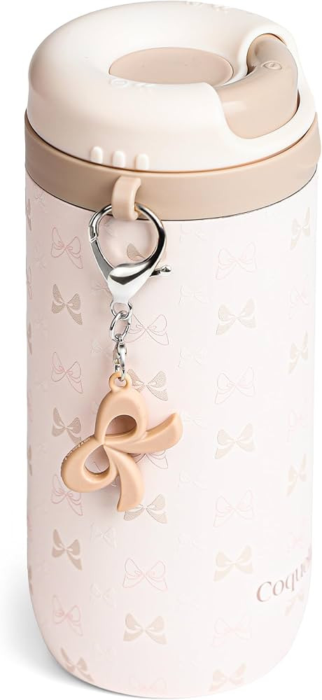 15 oz Stainless Steel Coffee Tumbler with Twist-Open Lid, Insulated Travel Mug for Iced Coffee Co... | Amazon (US)