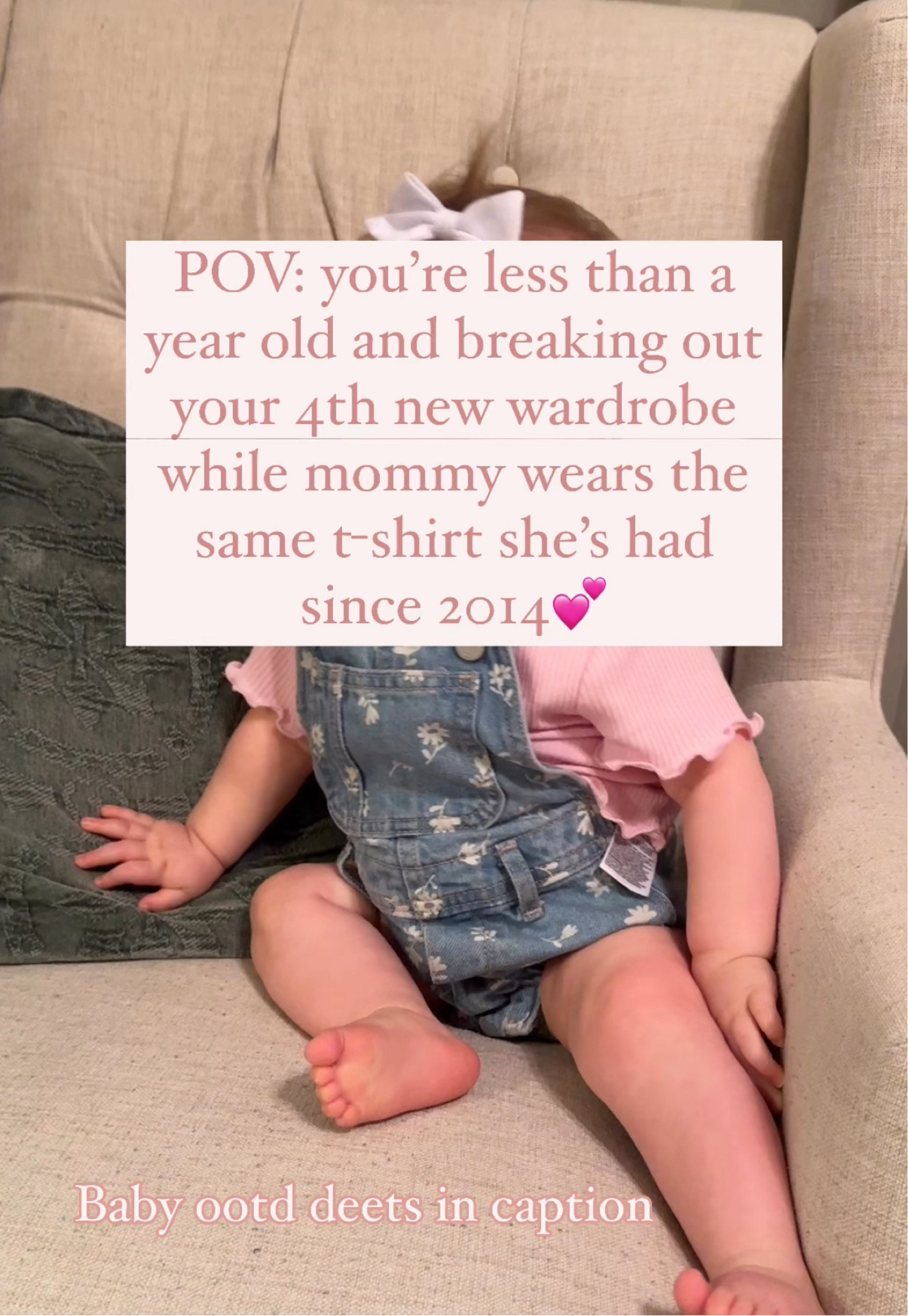 The most adorable little overall romper for the baby girl in your life! 💕

#LTKbaby #LTKsalealert #LTKkids