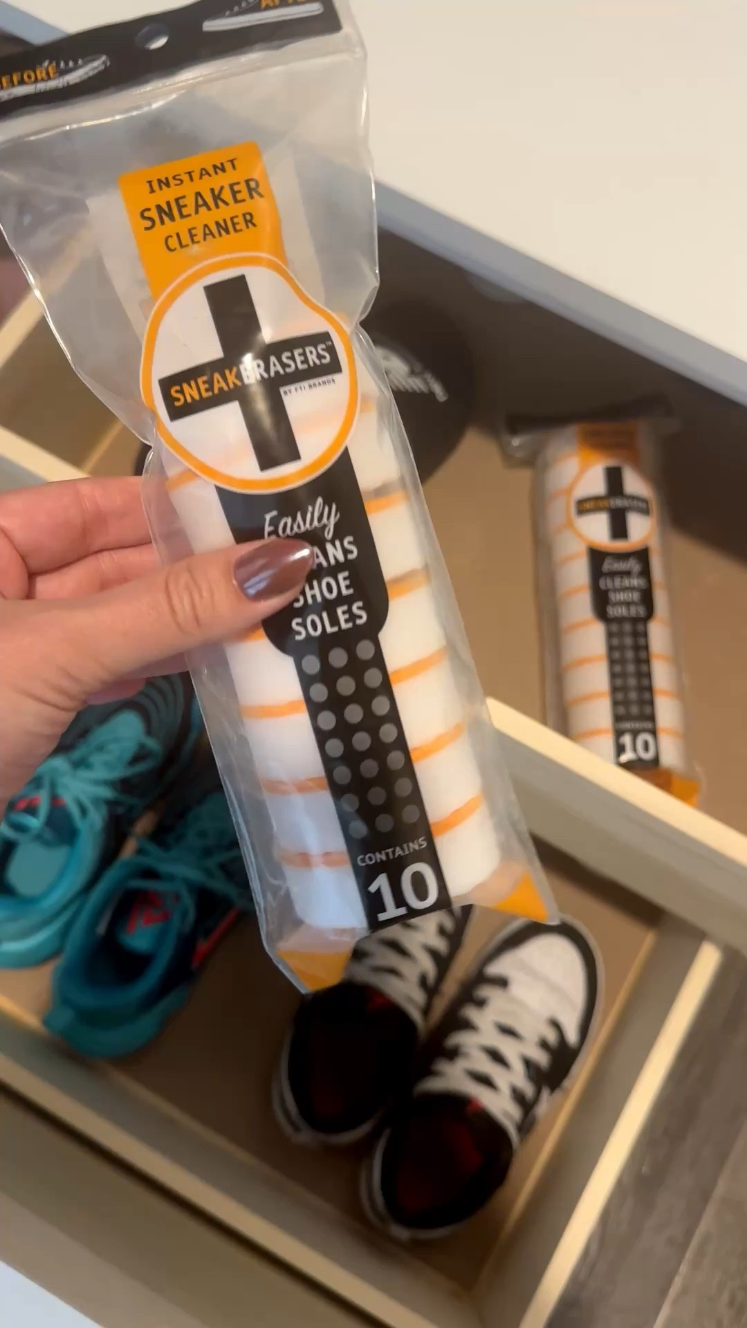 We love these for keeping our boys shoes clean during the school year 🧼👟✨🫧 

#amazonfinds #backtoschool #shoes #cleaninghacks 

#LTKHome #LTKKids #LTKShoeCrush