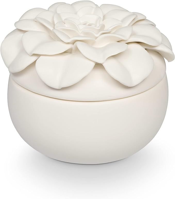 ILLUME Go Be Lovely Ceramic Flower Candle, Citrus Crush | Amazon (US)