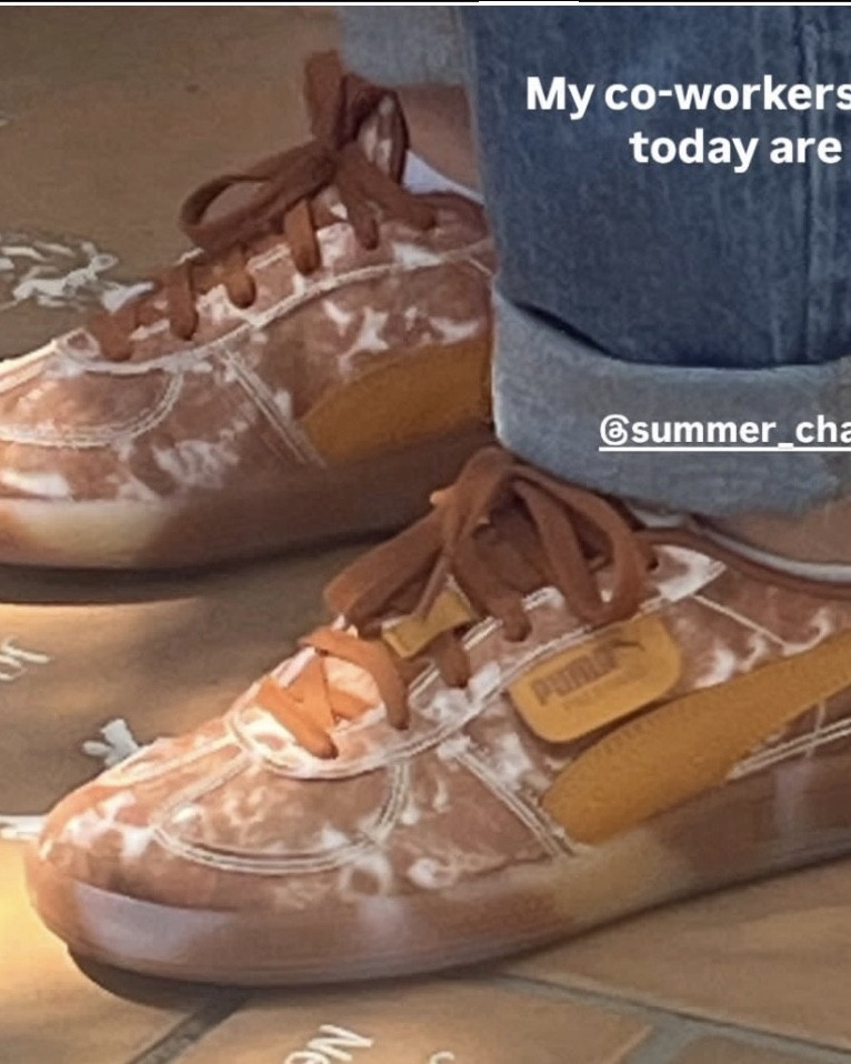 Spotted the @puma Palermo sneaker in “brown” at @Texasexes recently! These are so fun! $55 on @amazon or $90 on @puma. 

#LTKActive #LTKSaleAlert #LTKFindsUnder100