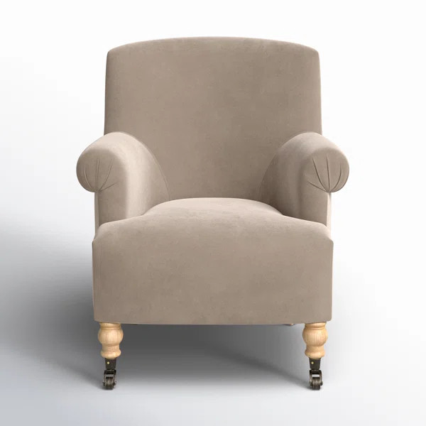 Naine Velvet Armchair | Wayfair North America