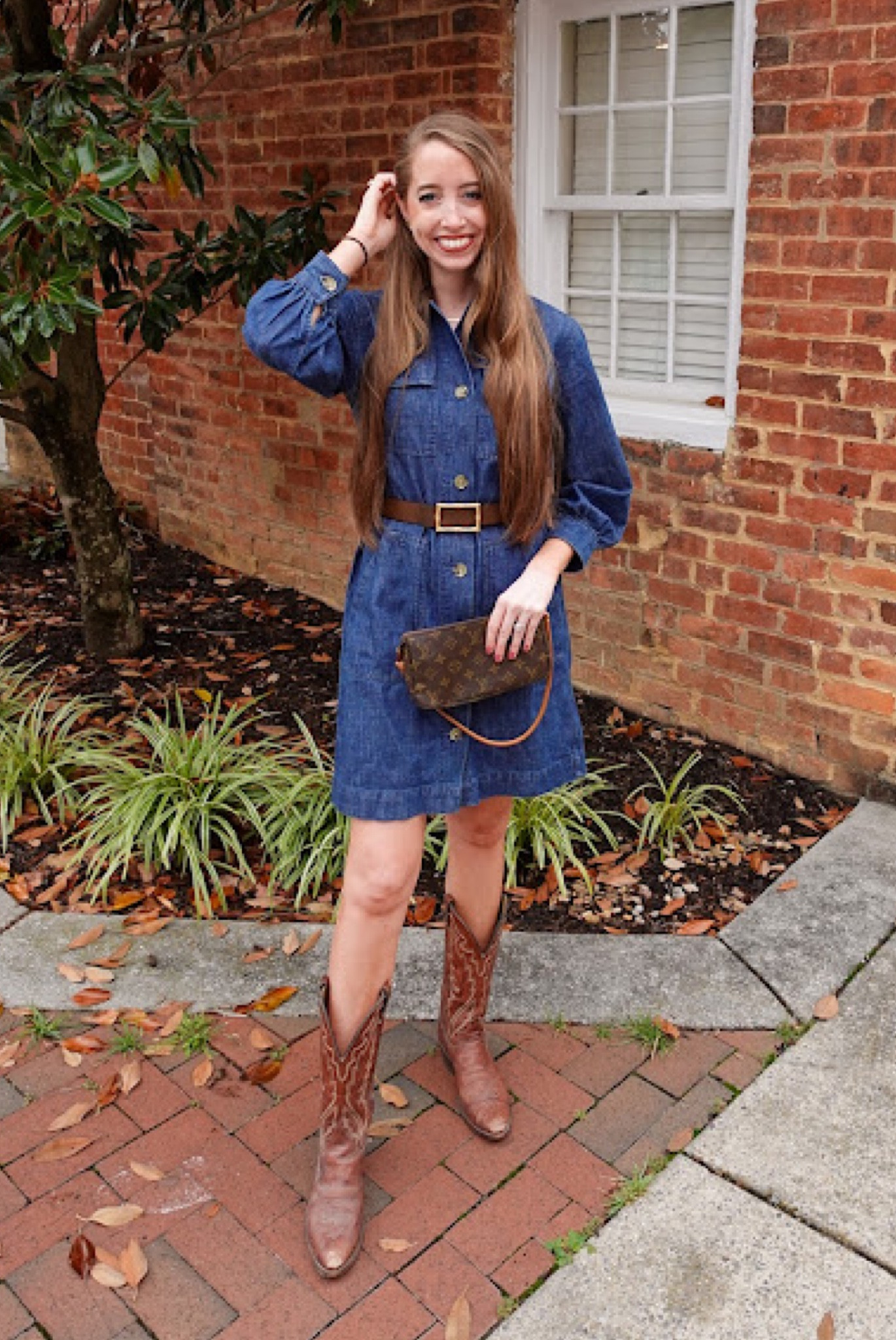 Linking some similar denim shirt dresses on sale! 
.
Rodeo outfit spring outfit country concert cowboy boots denim dress 

#LTKSeasonal #LTKstyletip #LTKsalealert