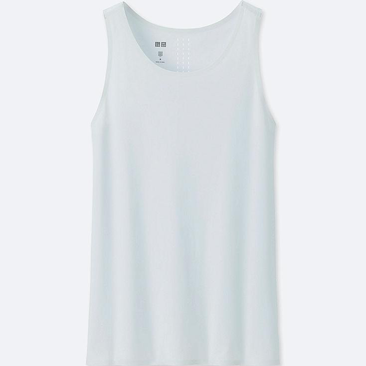 UNIQLO Women's Dry Seamless Tank Top, Blue, S | UNIQLO (US)